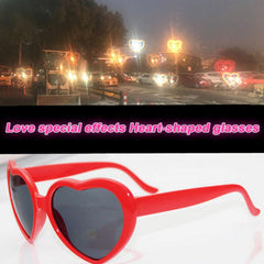 Heart Shape Light Change Sunglasses