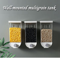 Wall-Mounted Multi-Grain Jars